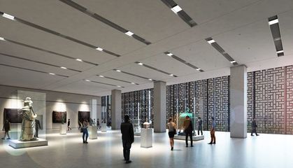 北京中轴线上新地标:中国工艺美术馆、中国非物质文化遗产馆开馆